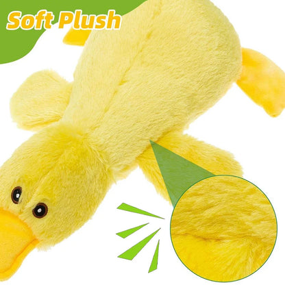 Interactive Plush Duck Toy for Dogs: Squeaky Fun for Every Pup!