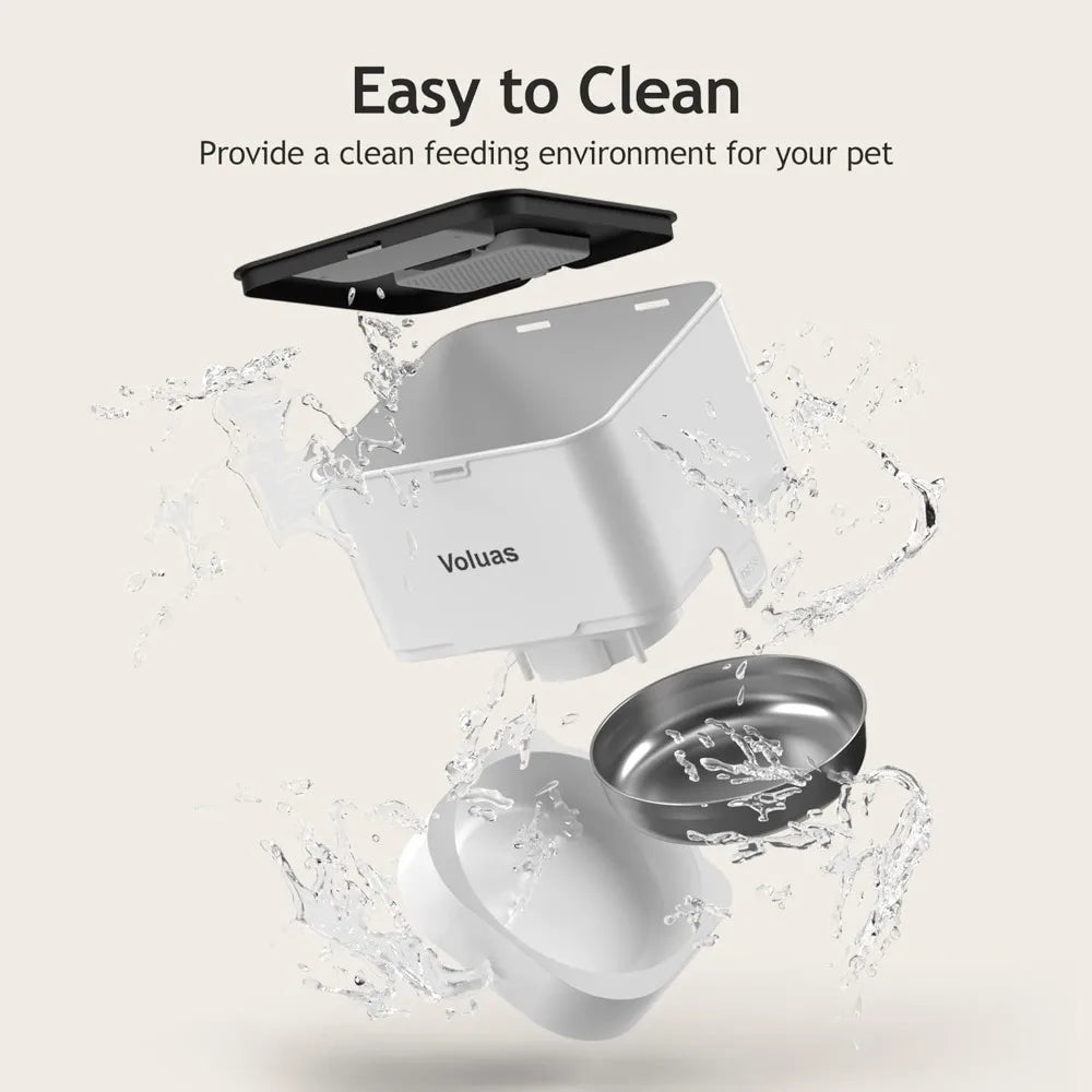 Automatic Cat and Dog Feeder – Timed Food Dispenser with Portion Control