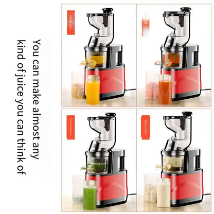 Masticating Juicer Machine – 7 Inch Slow Cold Press Juicer for Vegetables and Fruits