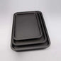 Versatile Pizza, Cake, and Bread Pan Non-Stick Carbon Steel Rectangle Baking Tray