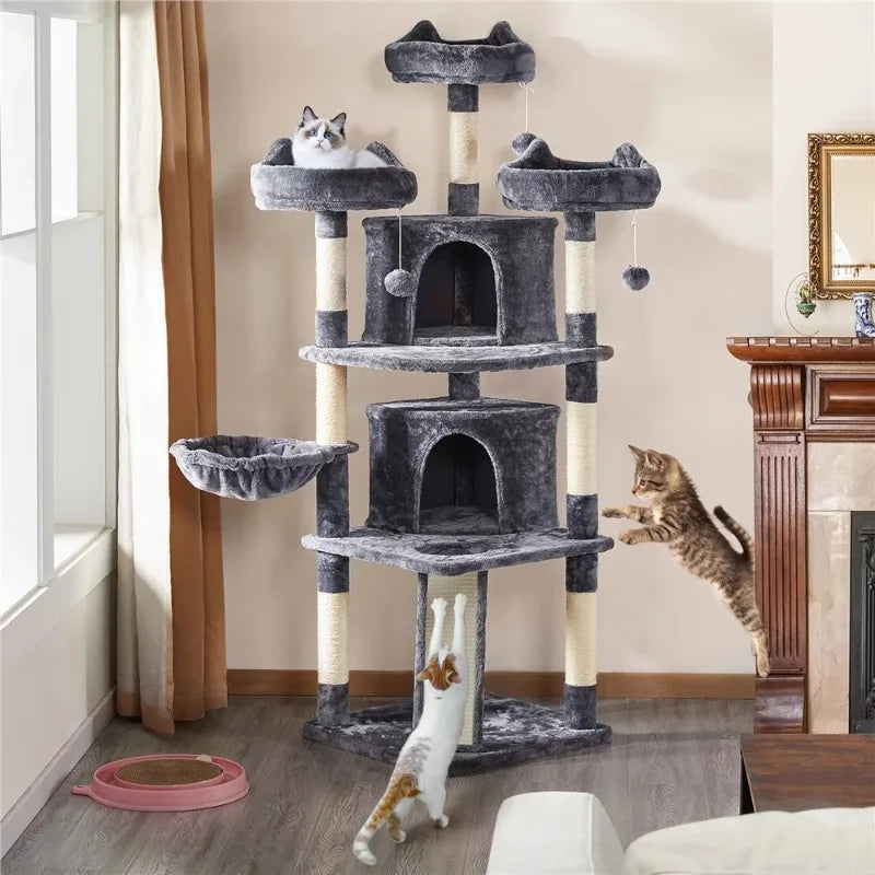 Large Cat Tree Tower: The Ultimate Playground for Your Feline Friend