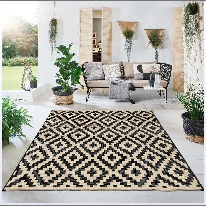 Durable Outdoor Garden & Patio Rug