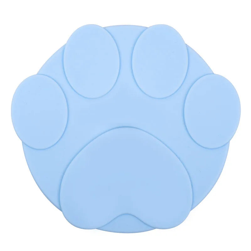 Portable Silicone Dog & Cat Canned Food Lid with Spoon