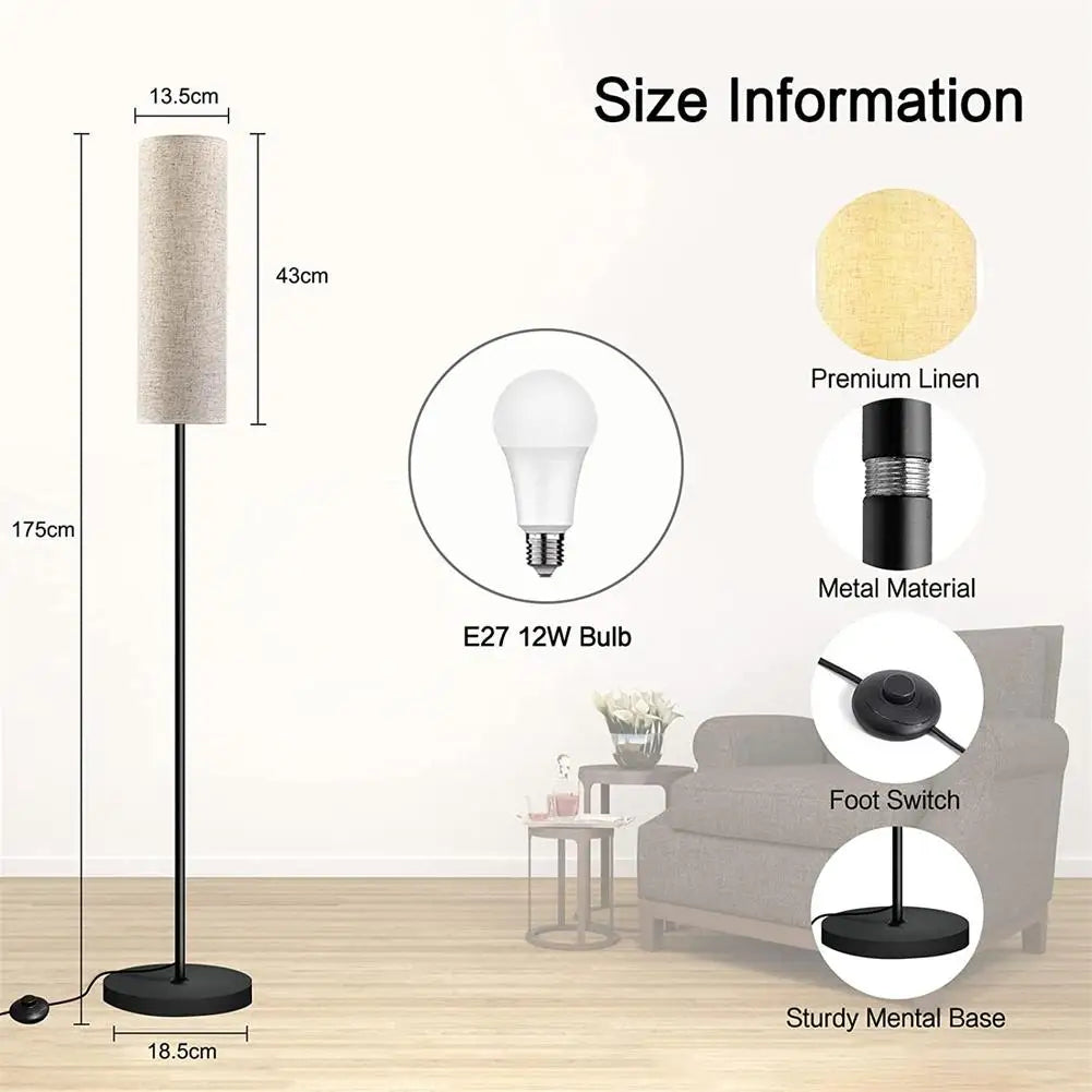 Brighten Your Space with the Stylish LED Floor Lamp