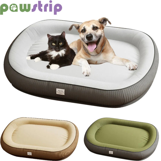 Winter Warm Dog Bed – Soft Memory Foam Pet Sleeping Mat