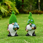 Solar Gnomes Garden Statues