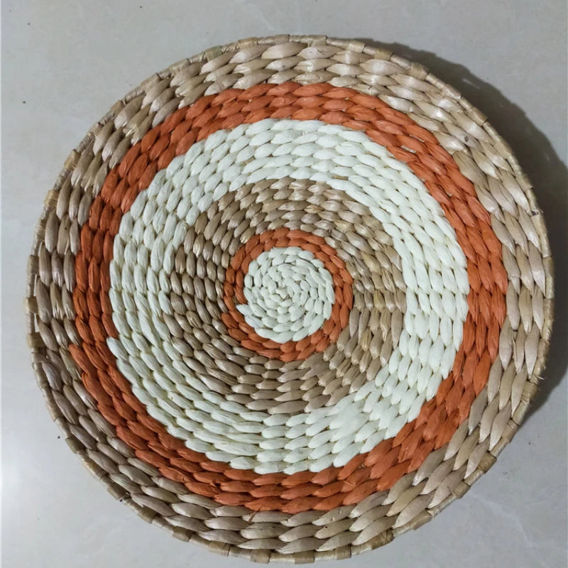 Handwoven Moroccan Wall Hanging Plates