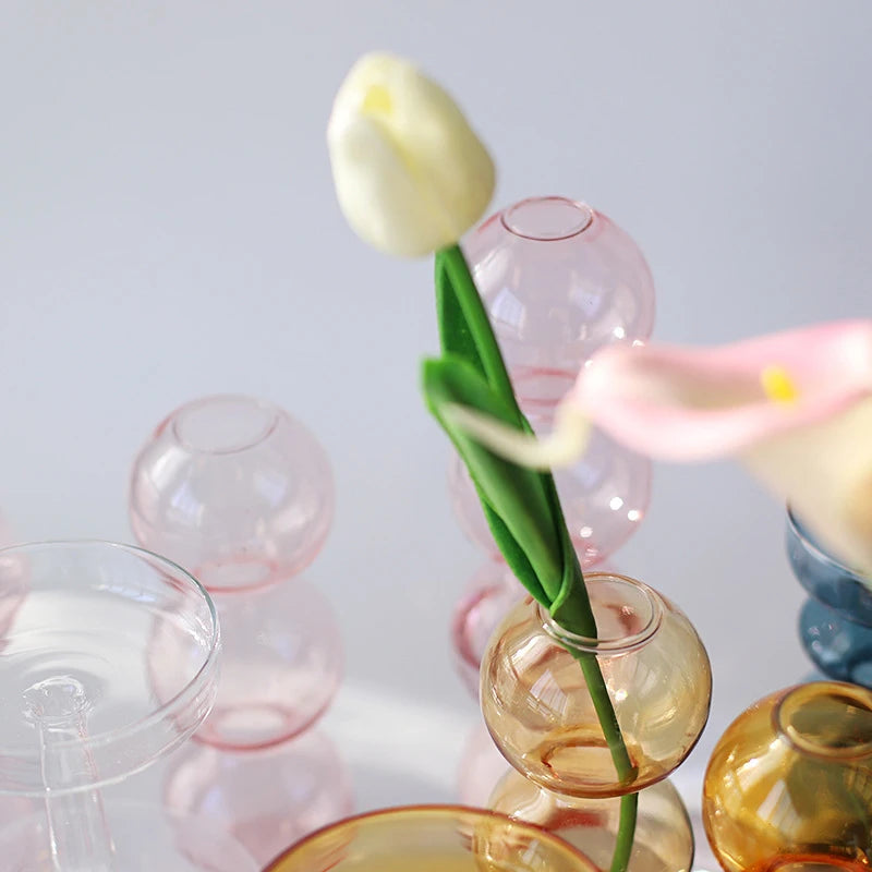 Bubble Glass Vase – A Playful Touch of Elegance for Your Home