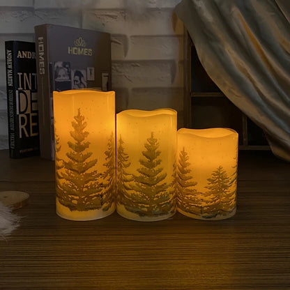 Christmas Tree LED Candle Light | Holiday Decoration & Gift Ornament