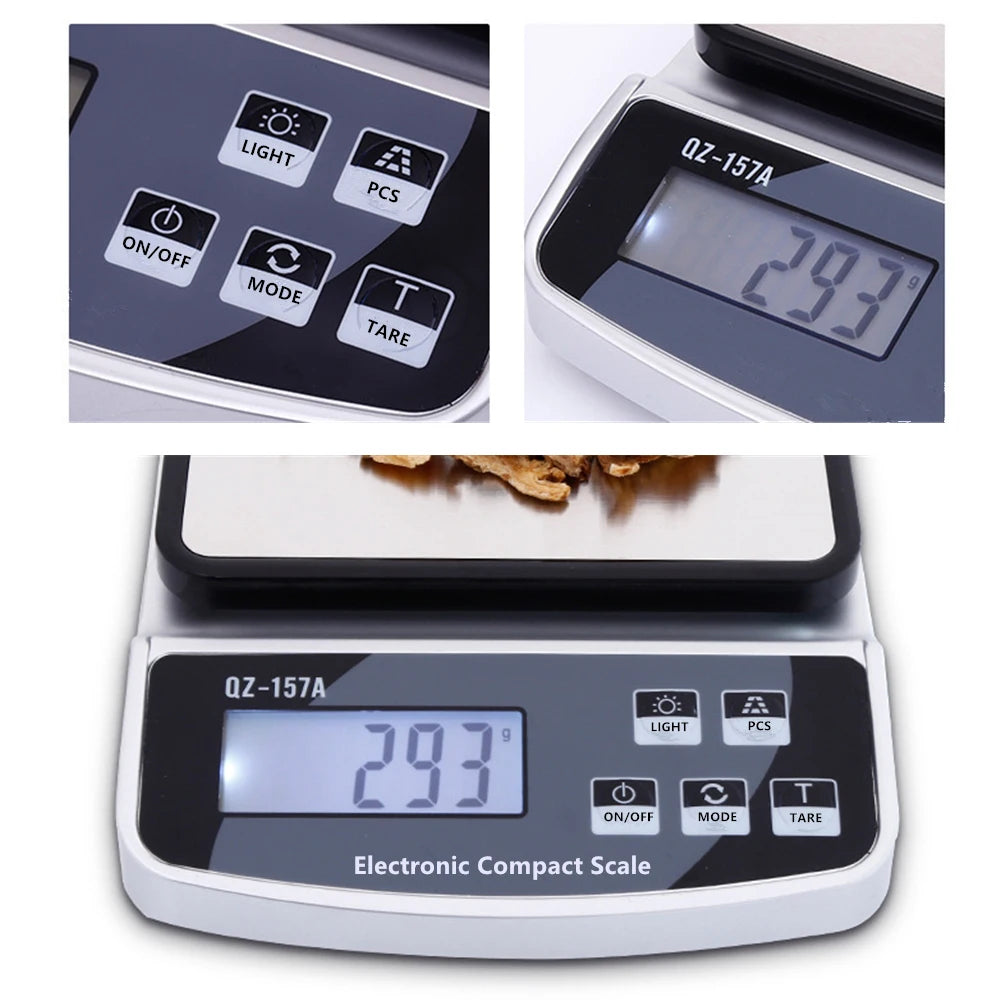 Electronic Scale USB Charge Precision Kitchen Balance Food Scale