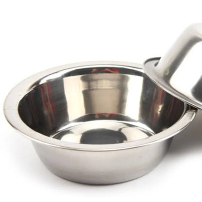 Double Stainless Steel Dog & Cat Bowls with Iron Stand