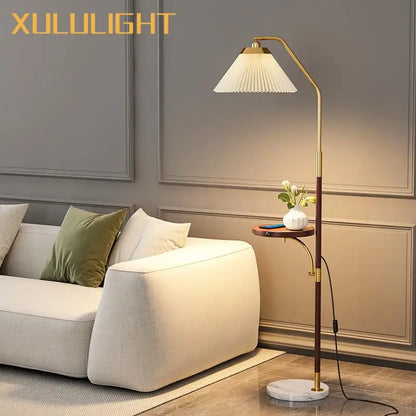 Elevate Your Living Space with the Marble Floor Lamp