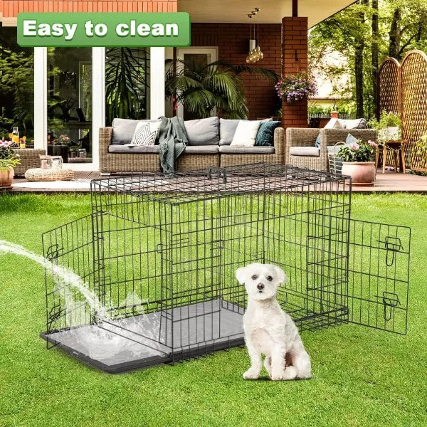 BestPet 48 Inch Dog Crates for Large Dogs