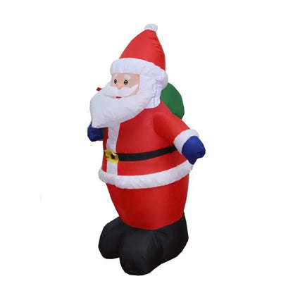 Cheerful LED Snowman Inflatable for Festive Holiday Fun!