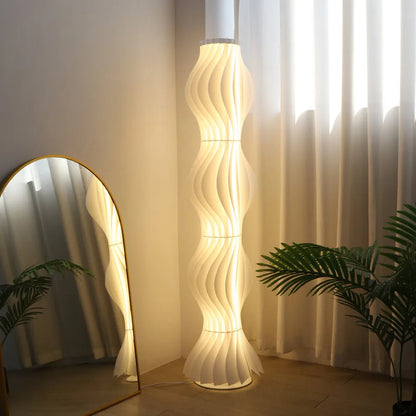 Artistic LED Floor Lamp – Dimmable Decorative Standing Lamp