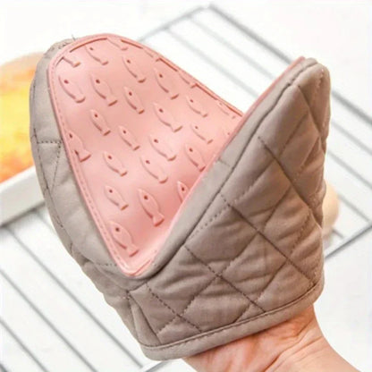 High-Temperature Heat-Resistant Silicone Anti-Hot Clamp Oven Gloves