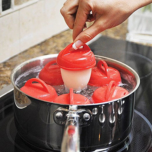 Silicone Egg Poachers – Non-Stick Boiler Cups for Perfect Eggs