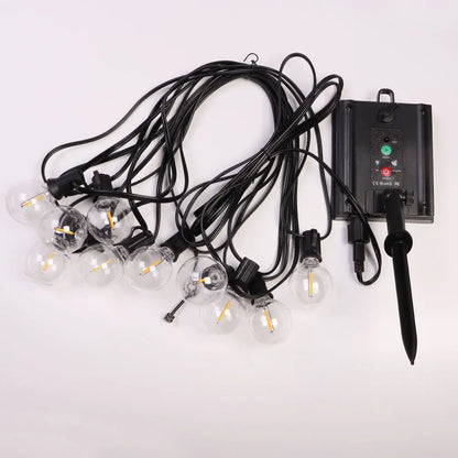 Elegant Solar G40 Shatterproof LED String Lights