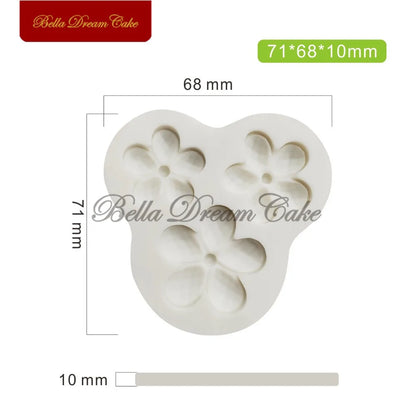 3D Mini Gem Flower Silicone Mold – Elevate Your Creations with Elegance