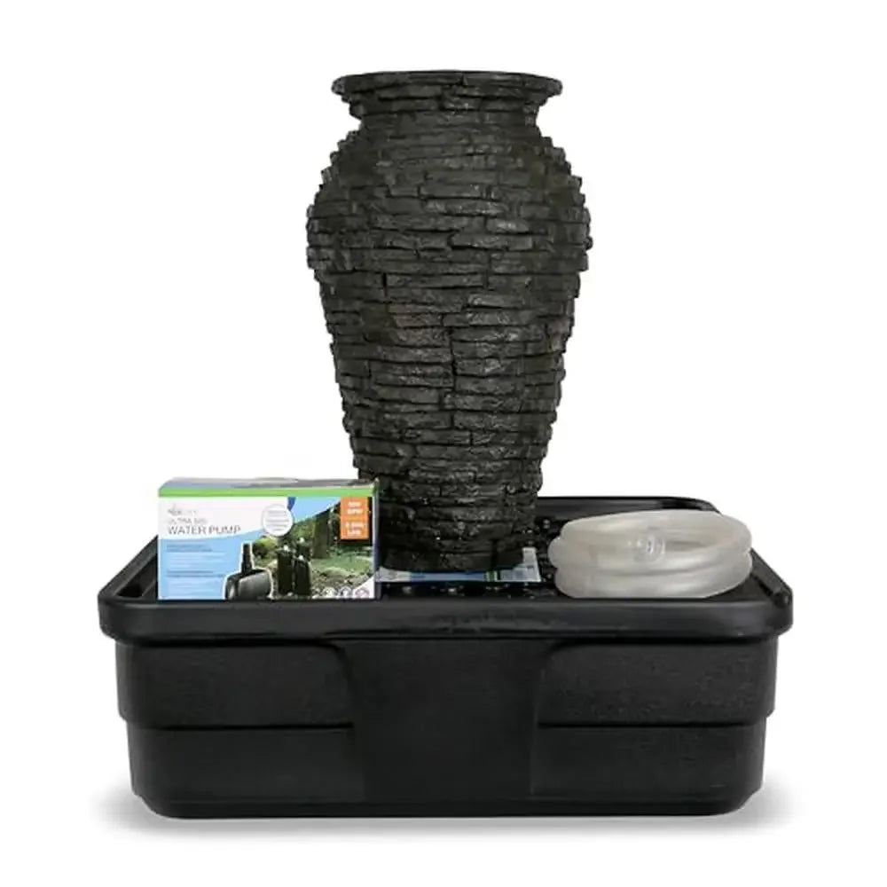 Enchanting 24" Stackable Urn Water Fountain Kit with AquaBasin 30