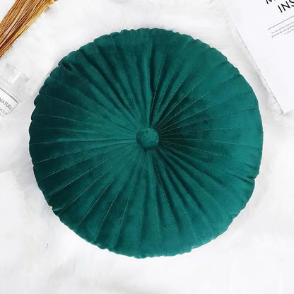 Velvet Round Pumpkin Cushion – Luxe Comfort & Style for Home Decor